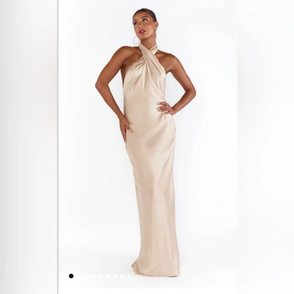 Show Me Your Mumu- Jasmine Halter Maxi Dress - Picture 2 of 4